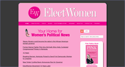 Desktop Screenshot of electwomen.com