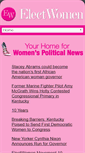 Mobile Screenshot of electwomen.com